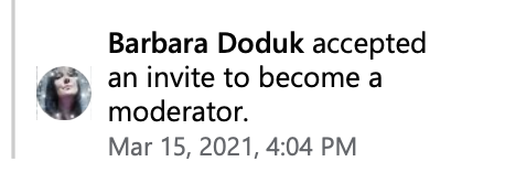 Barbara Doduk Info Joining the Facebook Group.